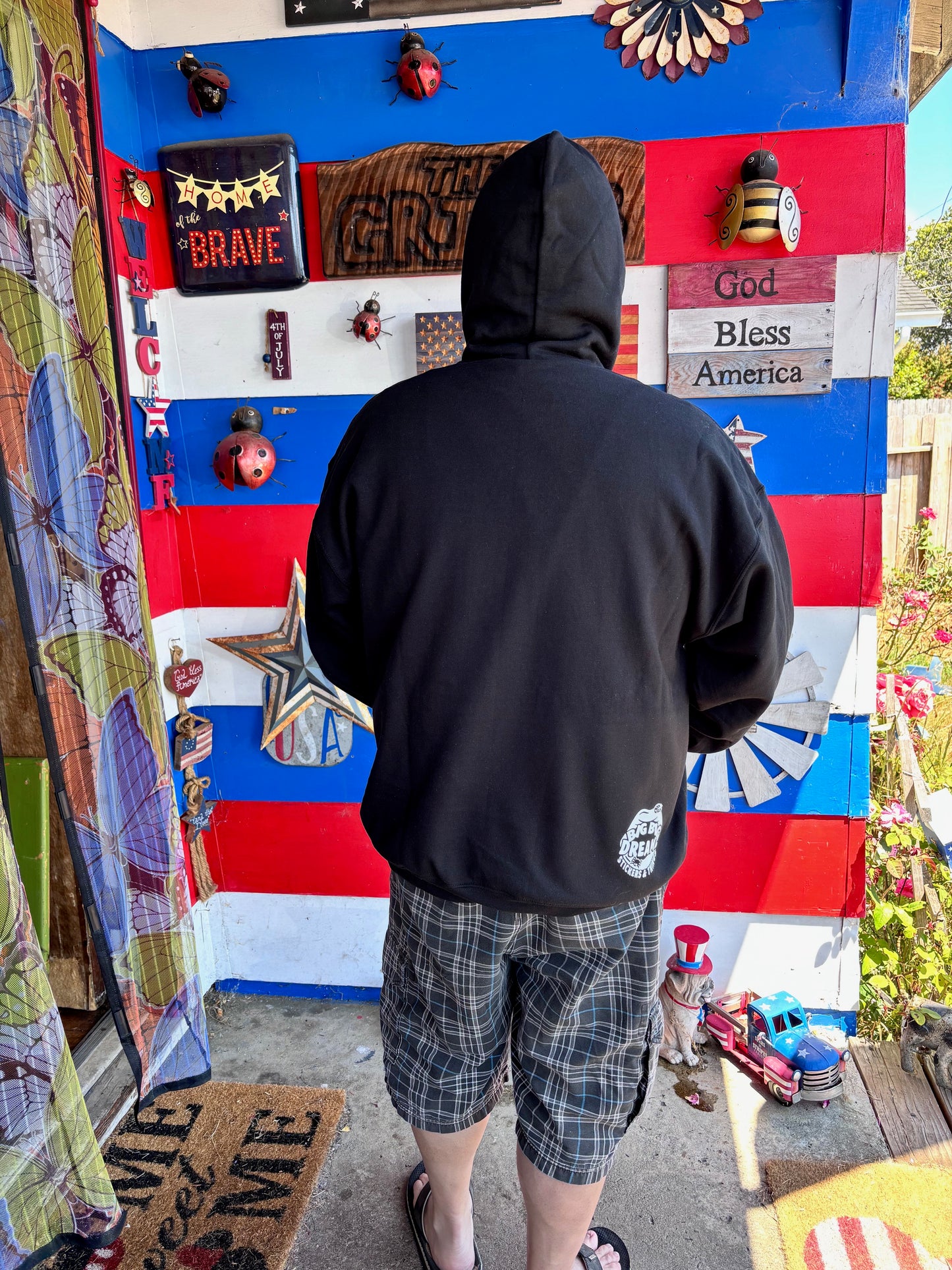 Black 707 Mini Trucks & Import Tuners Graphic Hoodie