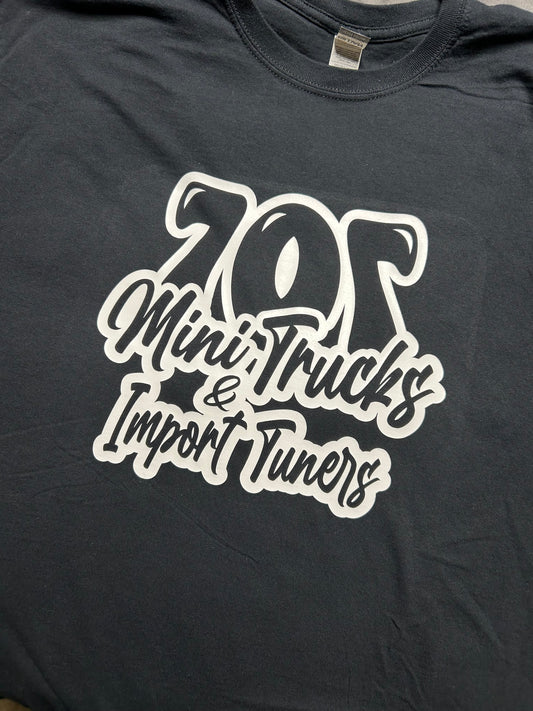 Black 707 Mini Truck & Import Graphic Tee