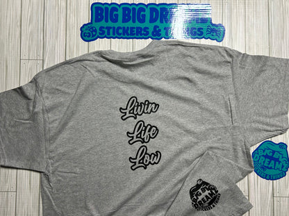 Gray I Like Mine With No Shine Graphic Tee