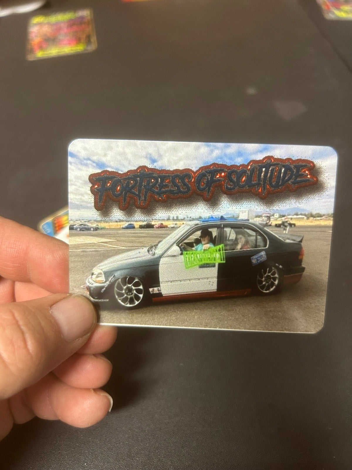 Fortress of Solitude automotive keepsake card